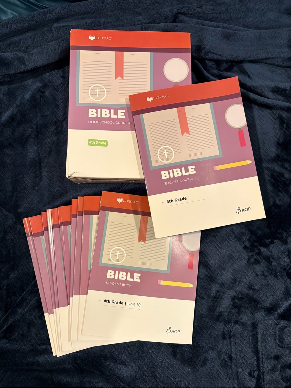 AOP LifePac 4th Grade Bible Homeschool Curriculum
